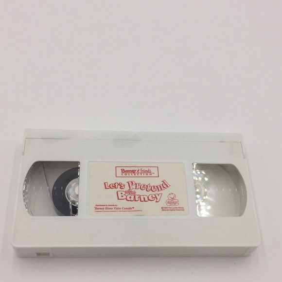 Barney & Friends Let’s Pretend with Barney VHS - Picture 7 of 8
